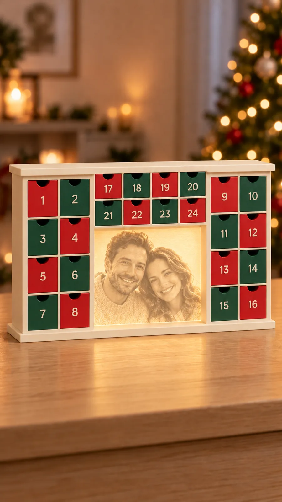 Calendar Craciun Personalizabil - Imagine 1